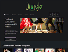 Tablet Screenshot of jungle.hr